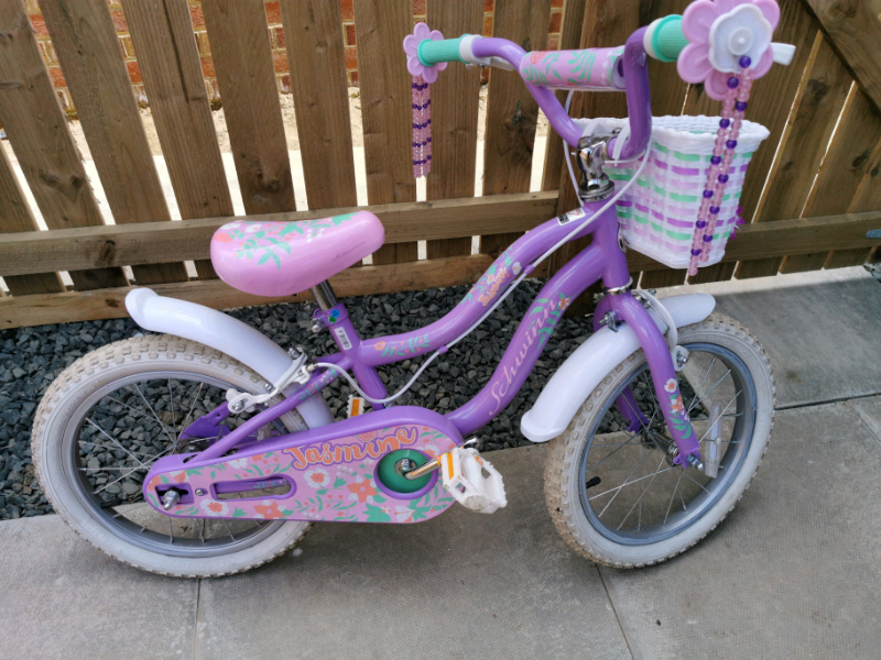 schwinn girl's jasmine bicycle 16 purple